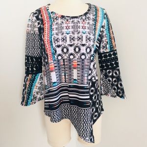 Studio Works Petite bell sleeve top